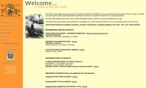 Laughing Dog Yoga Web Site Laughing Dog Yoga Web Site